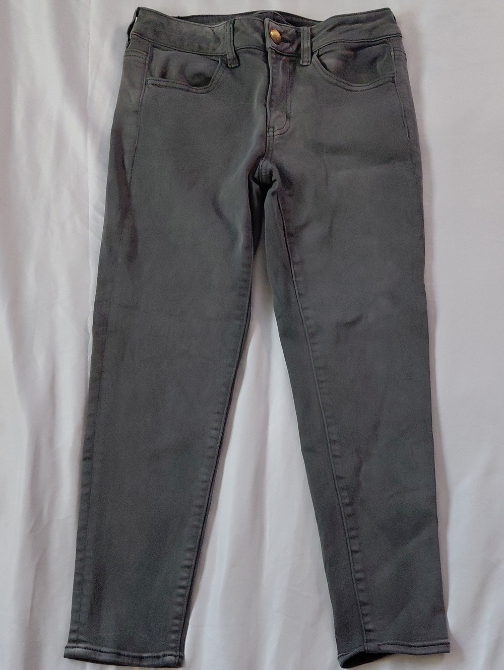 American Eagle Outfitters Jegging Gray Size 2